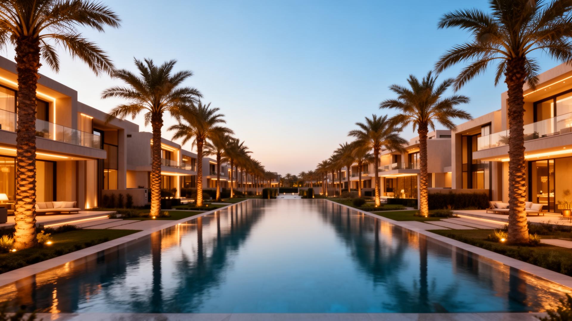 Luxury compound in Saudi Arabia